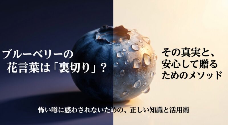 ブルーベリー 花 言葉 裏切り