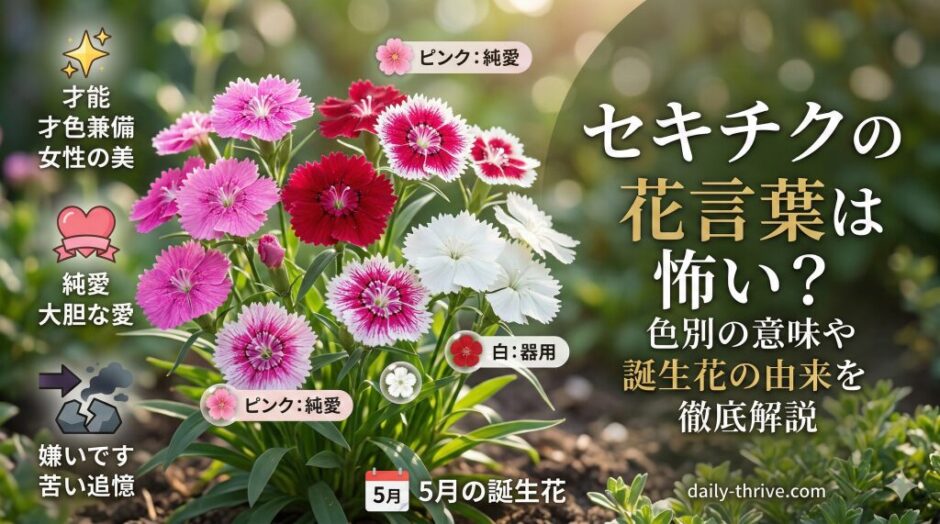 セキチク　花言葉