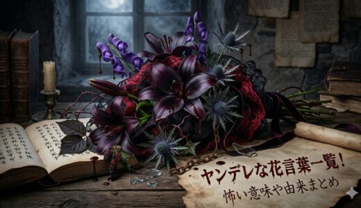 キャラ設定が深まる！ヤンデレな花言葉一覧と絶対に知るべき恐ろしい神話