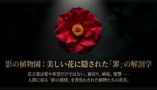 【要注意】花言葉に「罪」の意味を持つ植物とは？プレゼントNGな怖い花一覧