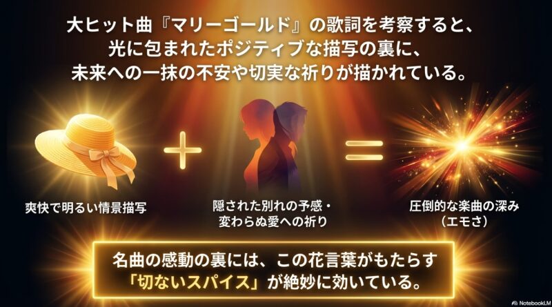 爽快で明るい情景描写と隠された別れの予感が合わさり、圧倒的な楽曲の深みを生んでいるという歌詞考察の方程式