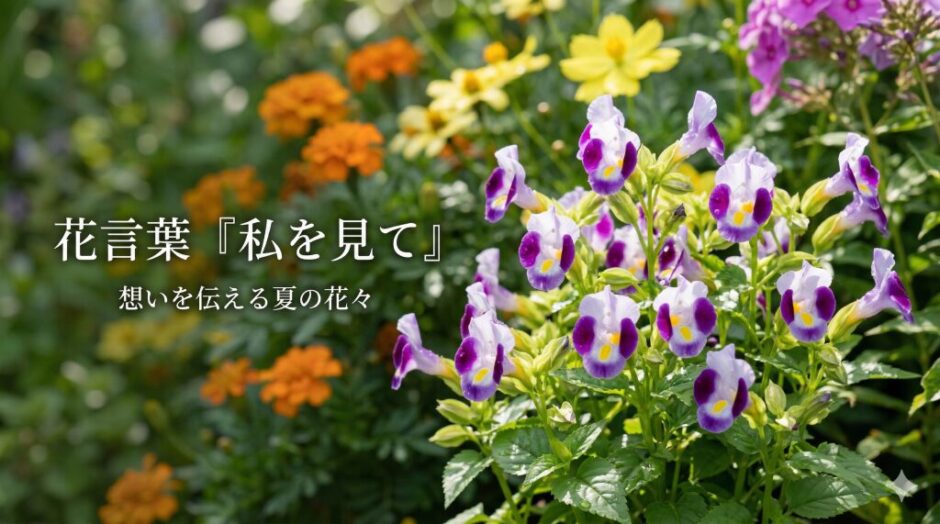 花言葉　私を見て