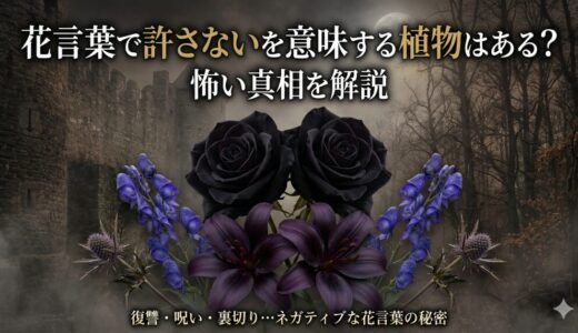 「許さない」の花言葉はない？復讐や恨みを意味する怖い植物たち