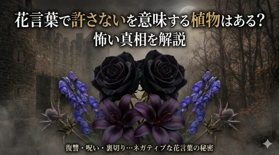 花言葉　許さない