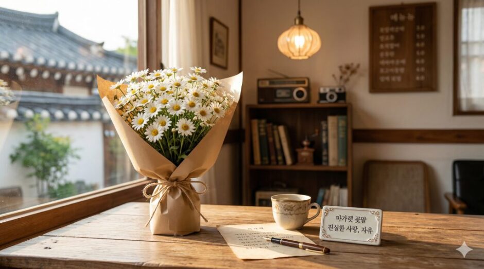 マーガレット　花言葉　韓国