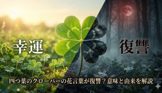 四つ葉のクローバーの花言葉が復讐？意味と由来を解説