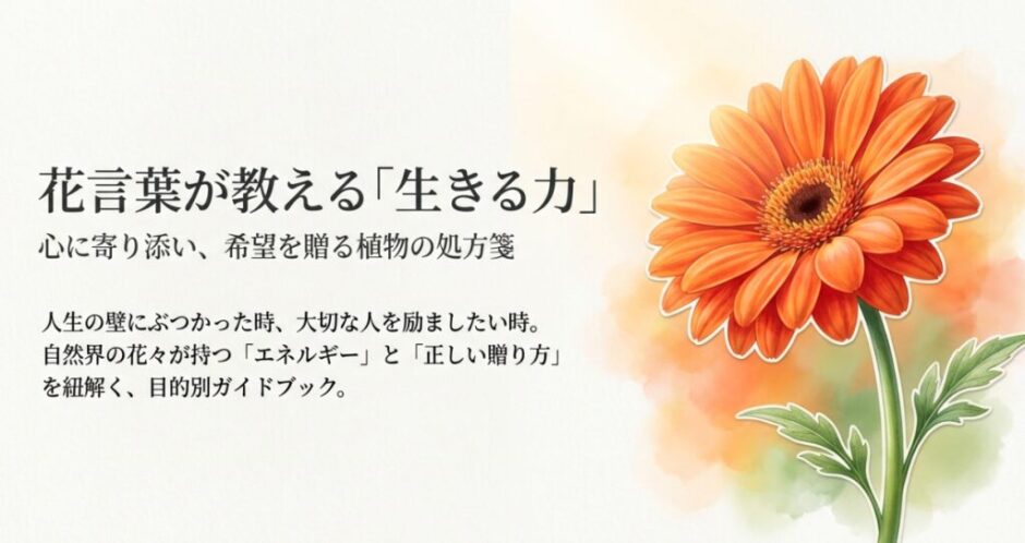 花言葉　生きる