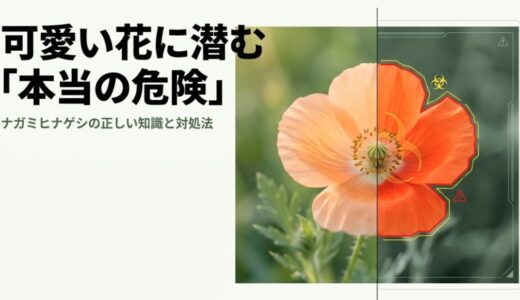ナガミヒナゲシの花言葉は怖い？毒性やポピーとの違いを解説