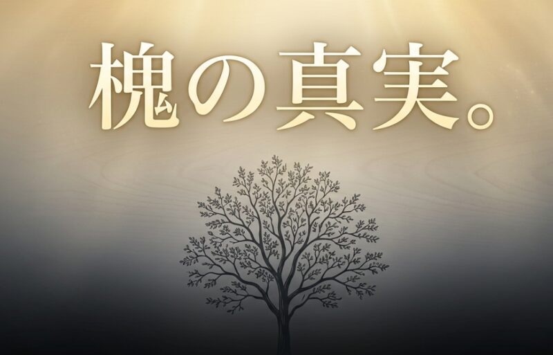 槐の真実。槐の怖い花言葉や庭木に関する噂の真相を解説する記事のタイトル画像。